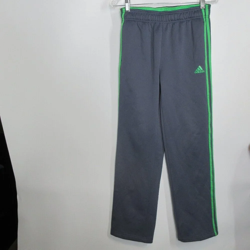 Adidas Boys Track Pants Size Large 14/16 - Picture 1 of 6